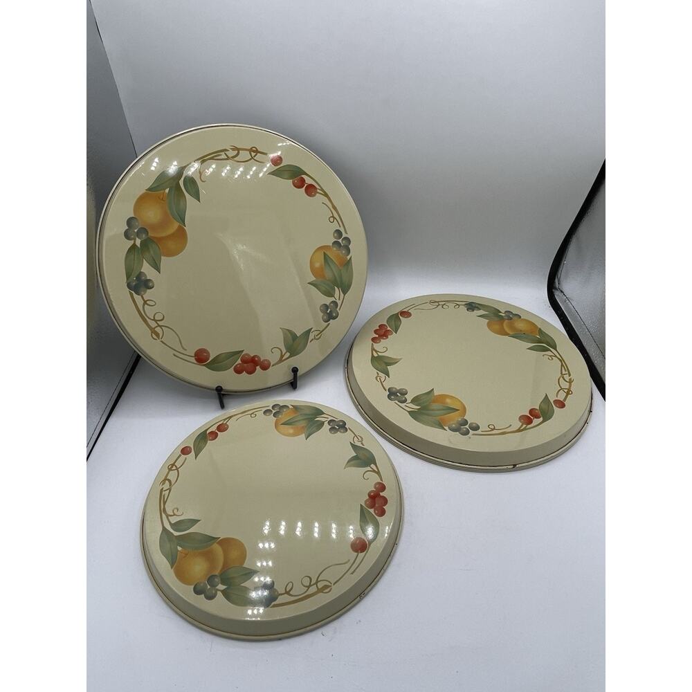Corelle Abundance Burner Covers Set of 6 Assorted MCM Kitchen Decor